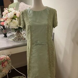 Vintage Green Lace dress
